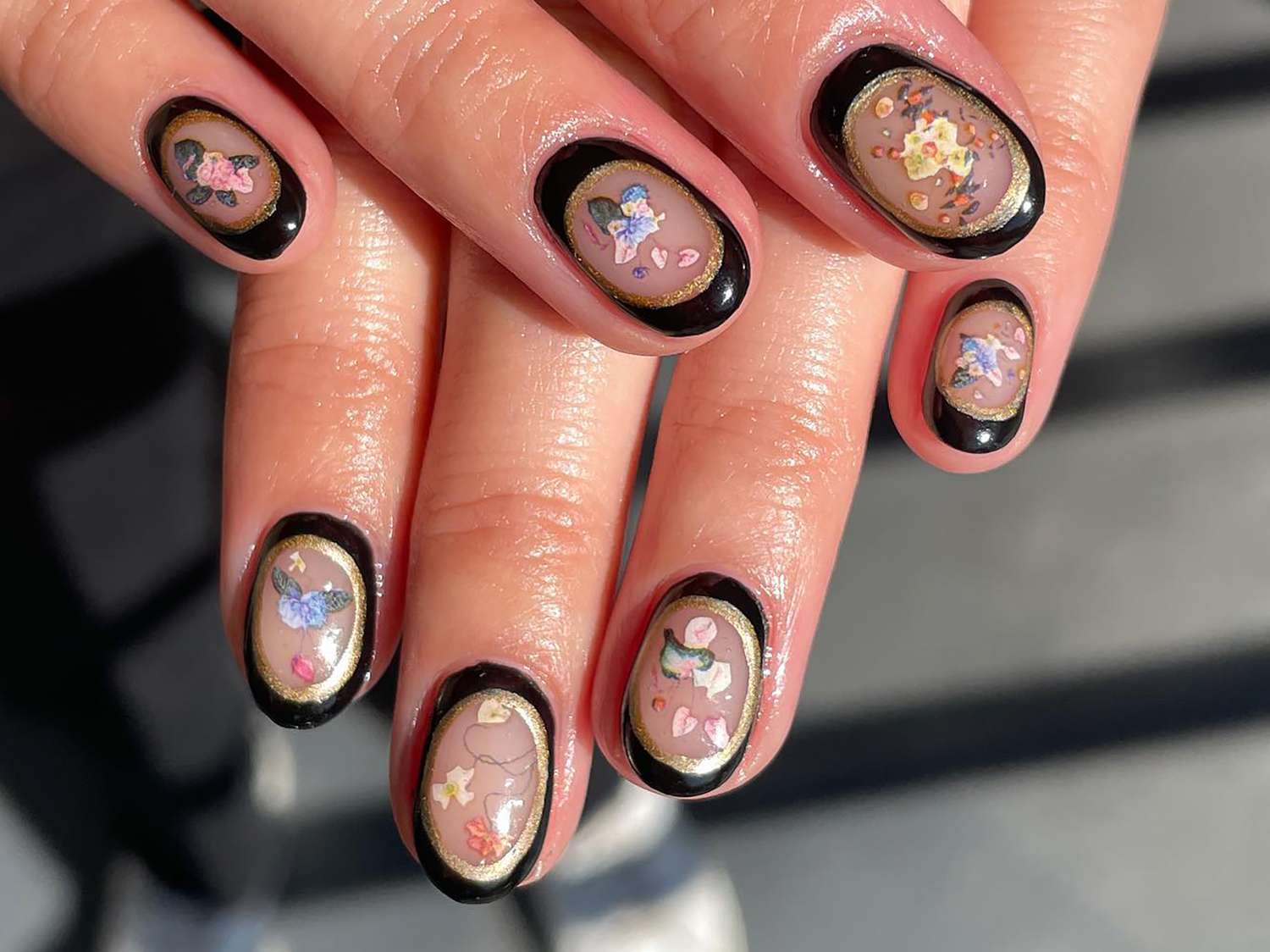 Hasil nail art